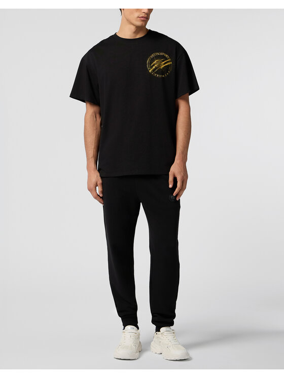 Plein Sport Plein Sport T-Shirt 29099 Czarny Regular Fit