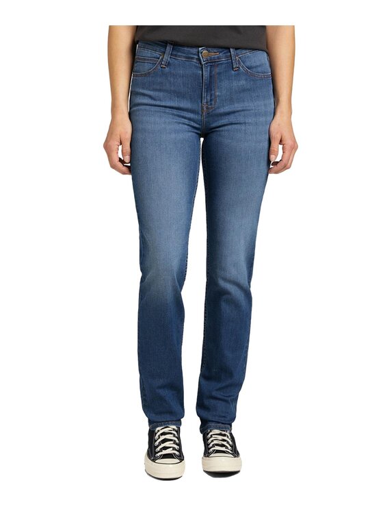 Lee Lee Jeansy L301EMC39 Granatowy Regular Fit