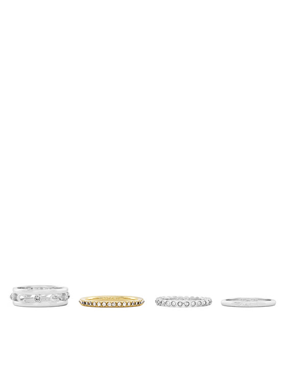 Coach Coach 3er-Set Ringe 37506210 Silberfarben