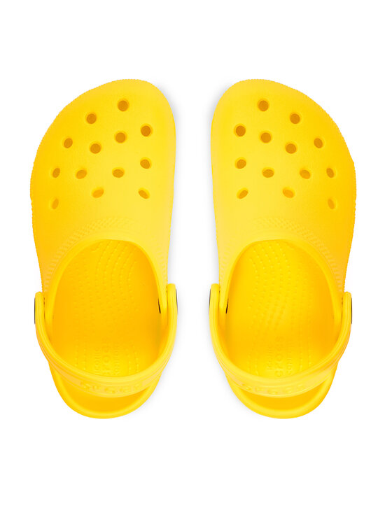 Crocs Crocs Šlepetės Classic Clog K 206991 Geltona