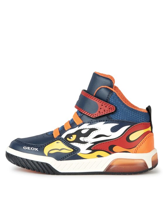 Geox Geox Tenisice J Inek Boy J369CB 0BU11 C0659 M Tamnoplava