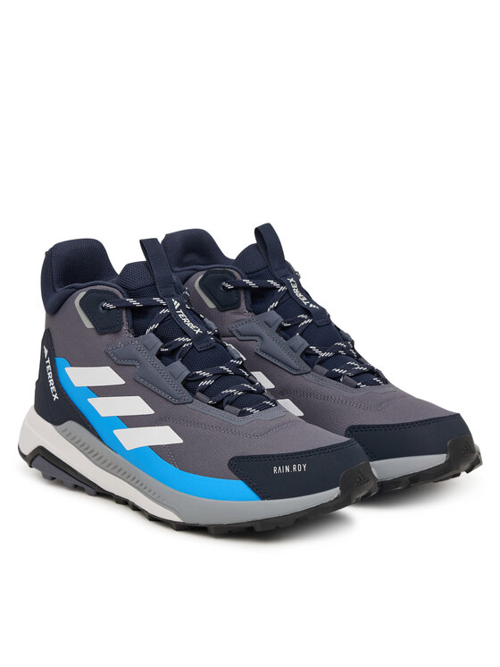 adidas adidas Туристически Terrex Anylander Mid Rain.Rdy Hiking Shoes JR6593 Сив