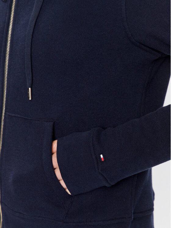Tommy Hilfiger Tommy Hilfiger Pulóver 1985 WW0WW39189 Sötétkék Regular Fit