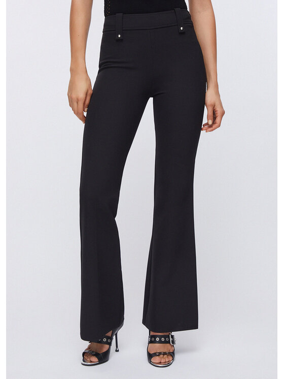 Liu Jo Liu Jo Pantalone da abito WA6120T252722222 Nero Regular Fit