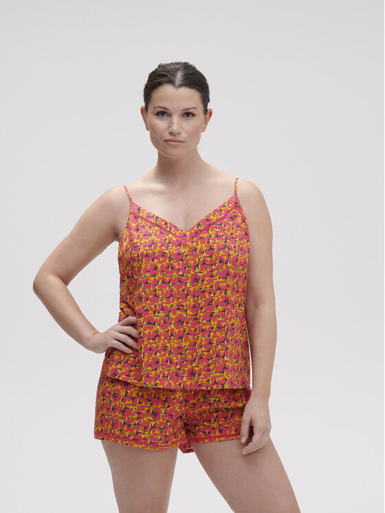 Simone Pérèle Simone Pérèle Піжамні шорти Songe 18S640 Рожевий Comfort Fit