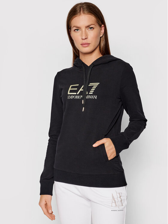 EA7 Emporio Armani EA7 Emporio Armani Majica dugih rukava 8NTM36 TJCQZ 0200 Crna Regular Fit