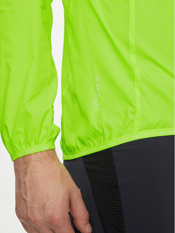 CMP CMP Kurtka do biegania 3C46777T Żółty Regular Fit