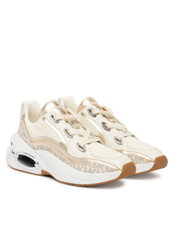 MICHAEL Michael Kors MICHAEL Michael Kors Sneakersy Toni 43T5TRFS2B Beżowy