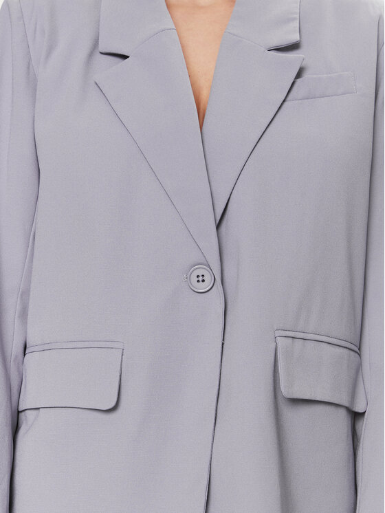 Noisy May Noisy May Marynarka Milla 27020031 Fioletowy Oversize