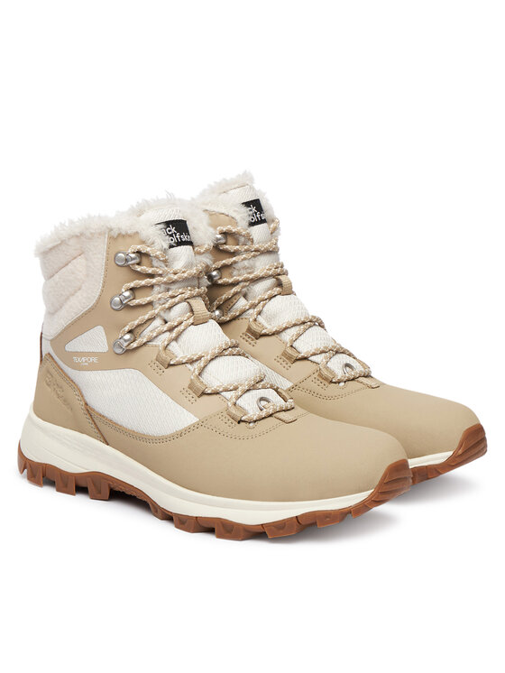 Jack Wolfskin Jack Wolfskin Trekingová obuv Everquest Texapore High W 4053591 Béžová
