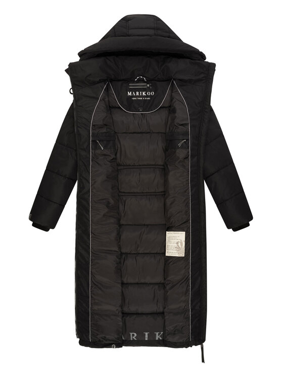Marikoo Marikoo Kurtka zimowa Nadeshikoo XVI Czarny Regular Fit