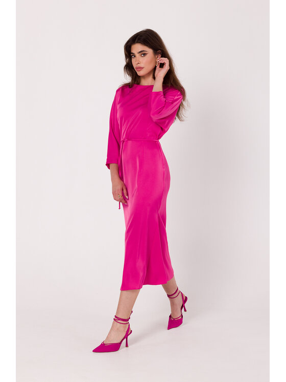 Makover Makover Vestito da giorno K177 Rosa Modern Fit