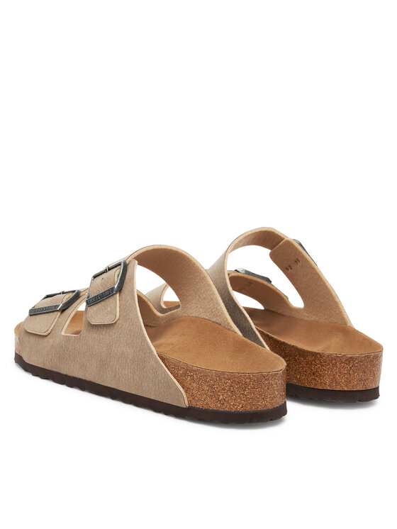 Birkenstock Birkenstock Klapki Arizona Vegan 1025779 Beżowy