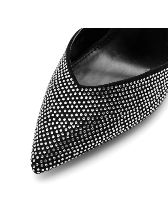 DeeZee DeeZee Pantofi cu toc subțire KL-HT92831-70 Negru