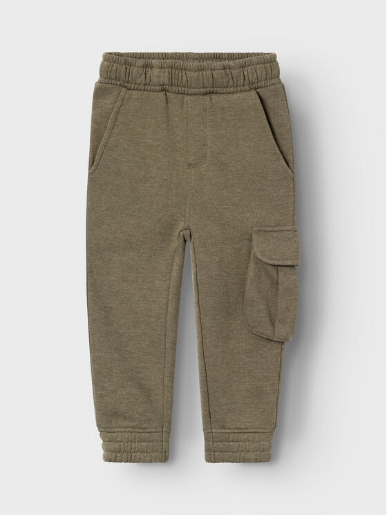 NAME IT NAME IT Spodnji del trenirke Varonto 13225459 Rjava Regular Fit