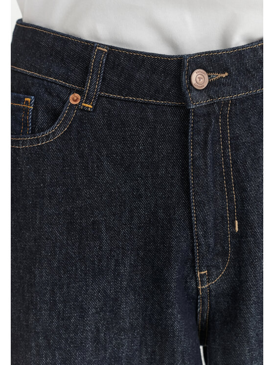 TATUUM TATUUM Jeansy LETI Granatowy Loose Fit