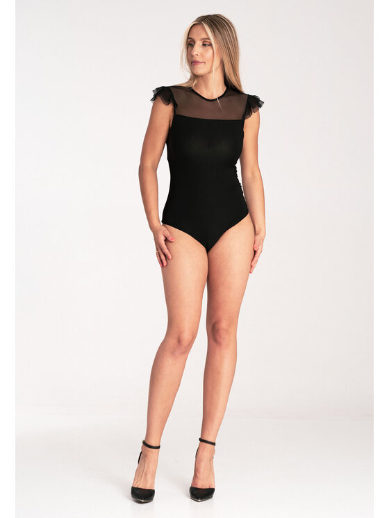 FIGL FIGL Body M1040 Čierna Regular Fit