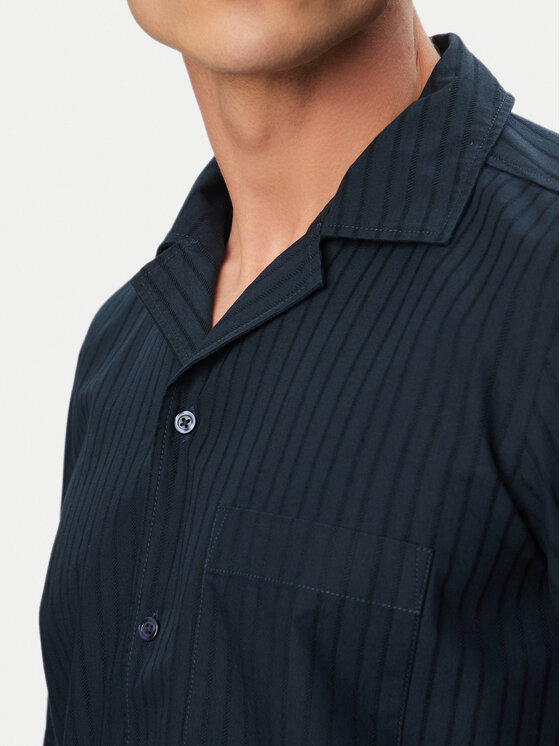 BOSS BOSS Cămașă Rayer 50559321 Bleumarin Regular Fit