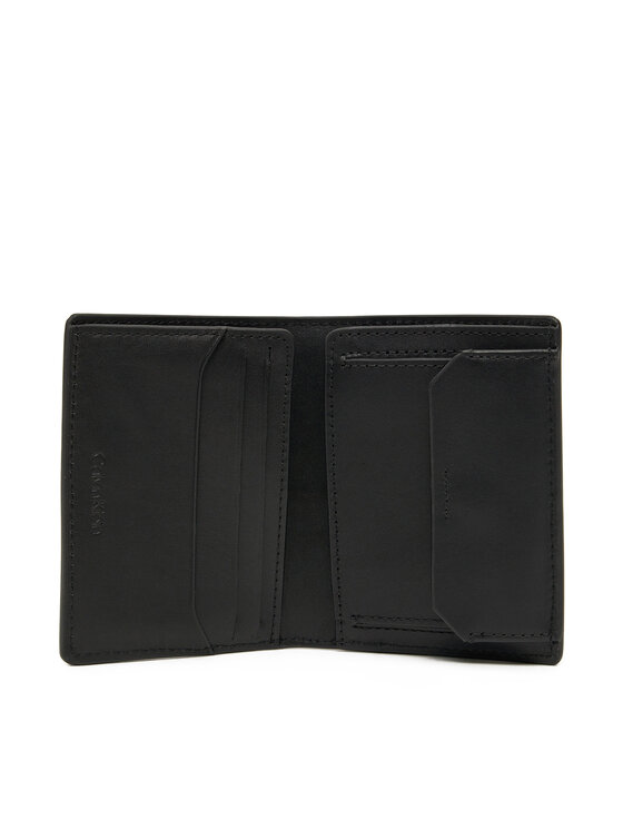 Calvin Klein Calvin Klein Liels vīriešu maks Ck Must Mono Bifold 7cc W/Coi K50K512686 Melns