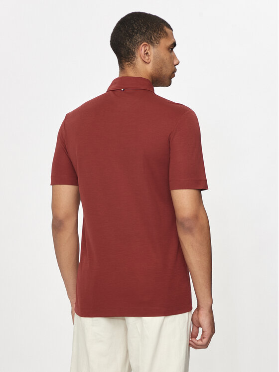 BOSS Boss Polo majica Press 55 50508830 Rdeča Regular Fit