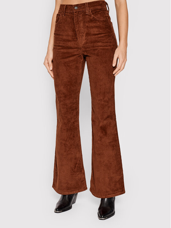 Levi's® Jean 70's High Flare A0899-0006 Bordeaux Slim Fit • Modivo.fr
