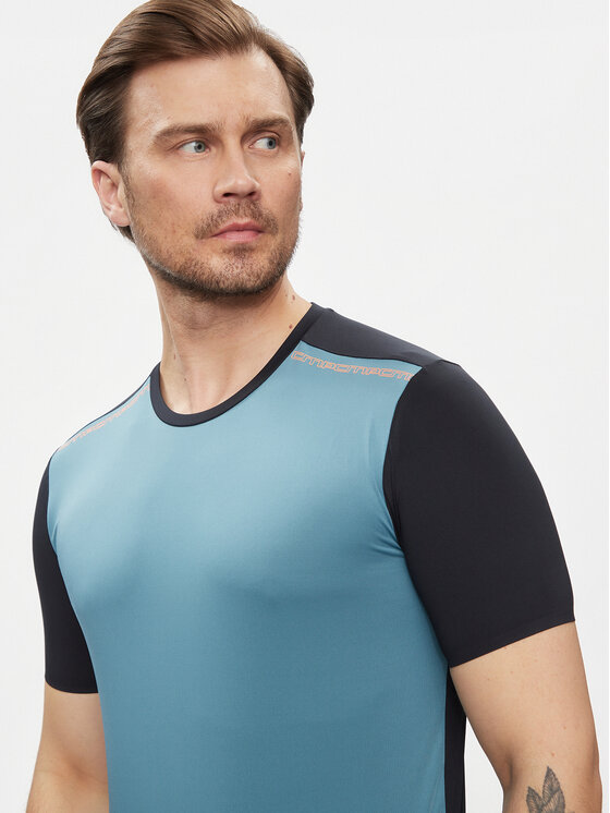 CMP CMP Koszulka rowerowa 34N7917 Niebieski Slim Fit