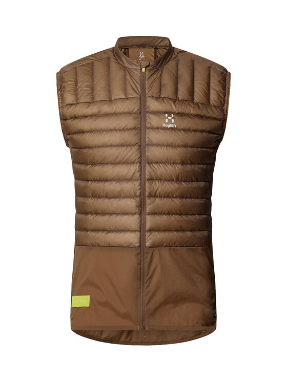 Haglöfs Haglöfs Kamizelka L.I.M Intense Trail Down Vest Men Brązowy Regular Fit