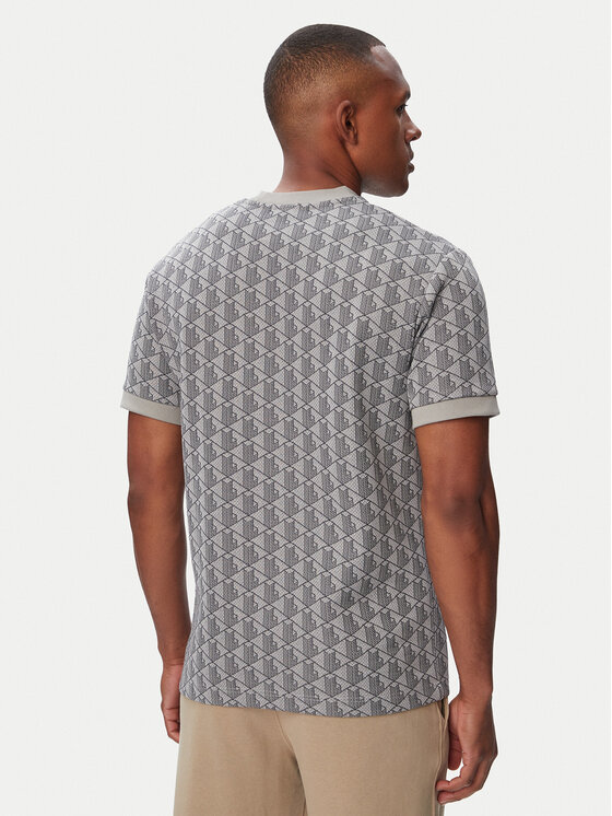 Lacoste Lacoste T-Shirt TH1197 Γκρι Regular Fit