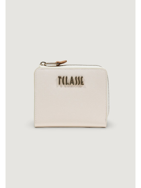 Alviero Martini Prima Classe Alviero Martini Prima Classe Portafoglio Zip-Fold Walle Bianco