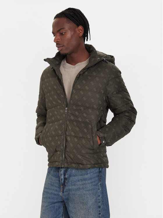 Guess Guess Зимова куртка M5BL0B W2322 Хакі Relaxed Fit