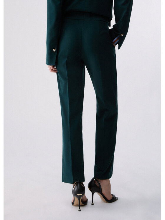 Liu Jo Liu Jo Pantalone da abito WF6339T743AX0797 Verde Regular Fit