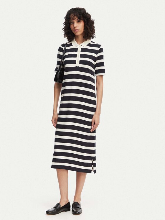 Gant Gant Ikdienas kleita 4201428 Tumši zils Regular Fit