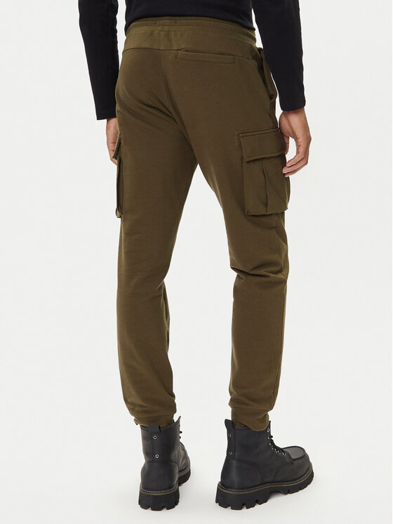 Aeronautica Militare Aeronautica Militare Teplákové kalhoty 252PF1010UF00662 Zelená Regular Fit