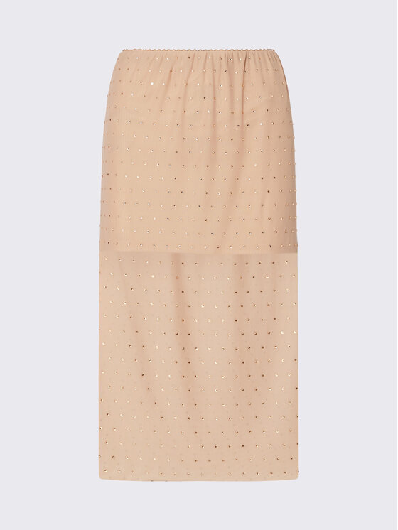 Liu Jo Liu Jo Gonna midi CF6073J4966A4408 Rosa Regular Fit