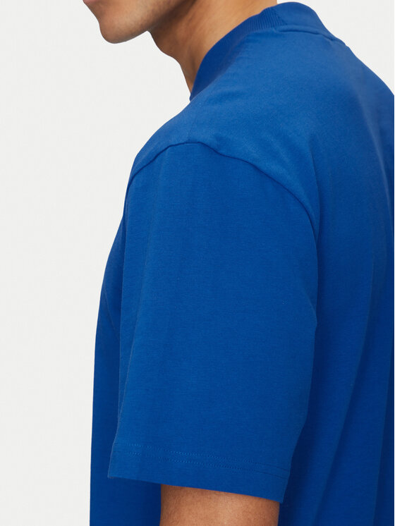 HUGO HUGO Tricou Nieros 50509991 Albastru Regular Fit