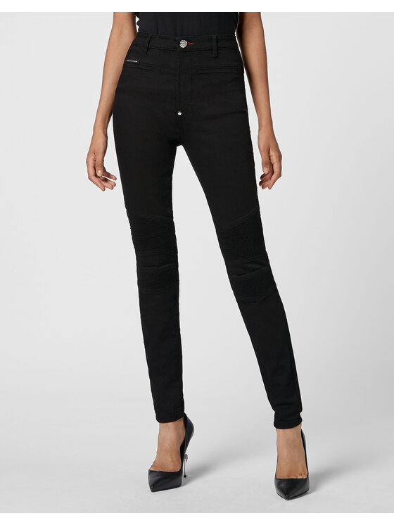 PHILIPP PLEIN PHILIPP PLEIN Jeansy 1361 Czarny Slim Fit