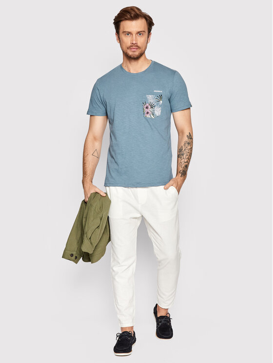 T-shirt Venice 12209856 Blu Regular Fit