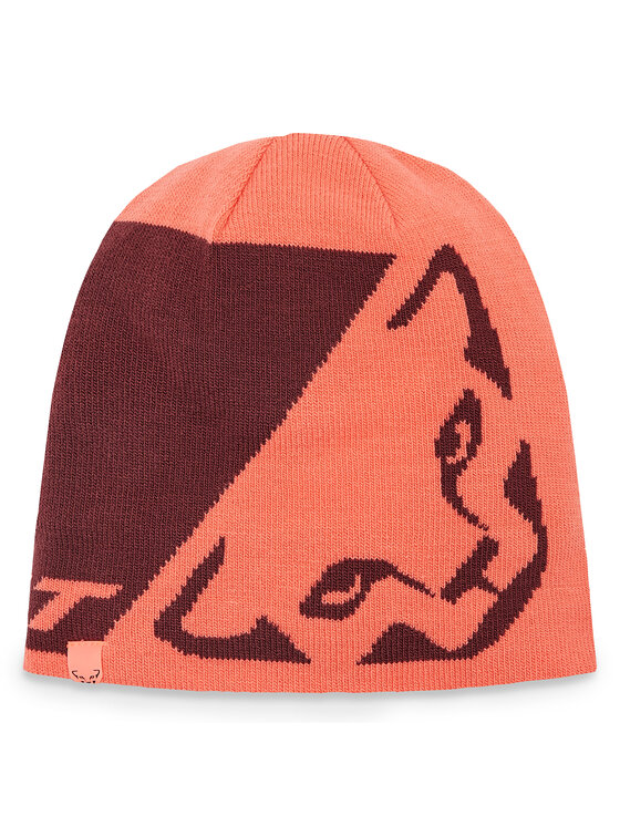 dynafit bonnet leopard logo beanie 08-70512 rouge