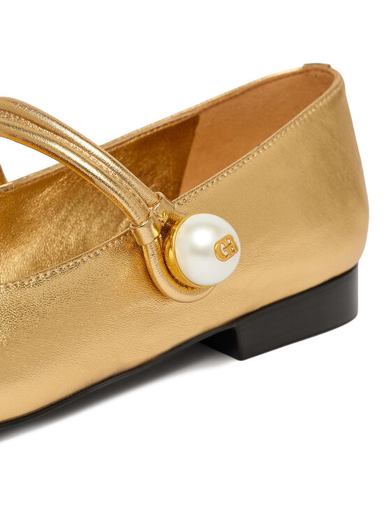 GINO ROSSI GINO ROSSI Ballerinas CEO-ROSE-LT2512-72 Goldfarben