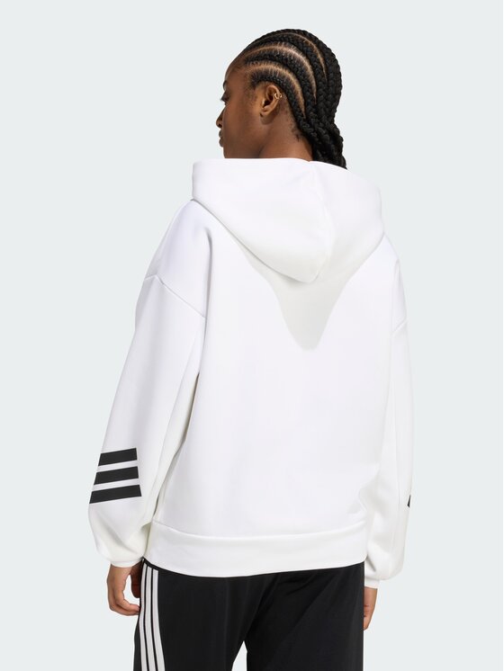 adidas adidas Bluza Future Icons Biały Loose Fit