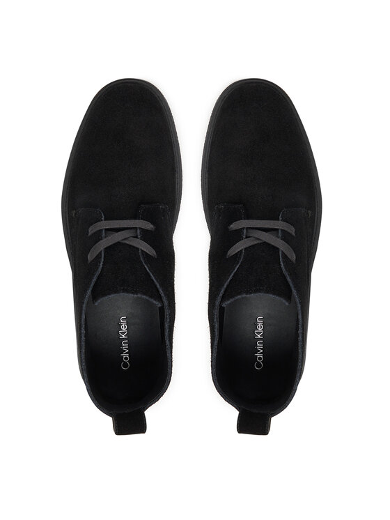 Calvin Klein Calvin Klein Laisvalaikio batai Text Rubber Desert Boot Su HM0HM01978 Juoda