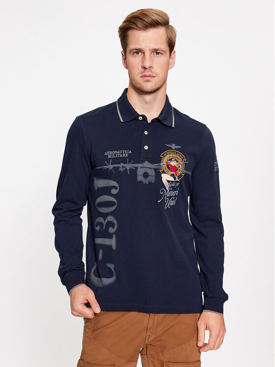 Polo manica lunga aeronautica militare deals