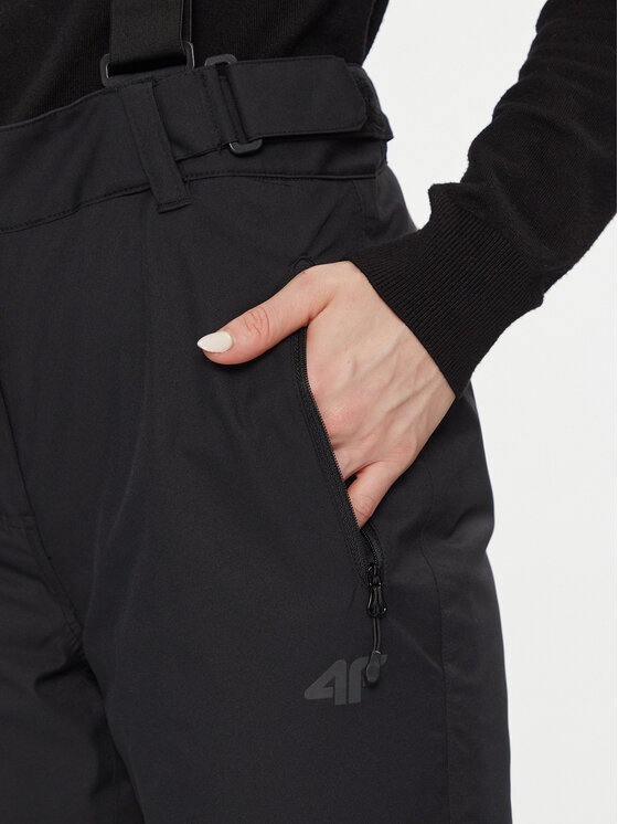 4F 4F Ски панталони 4FAW23TFTRF419 Черен Regular Fit