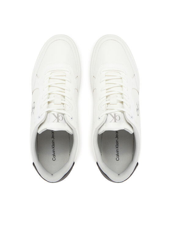 Calvin Klein Jeans Calvin Klein Jeans Sneakers Classic Cupsole Tech Ripstop YM0YM01202 Alb