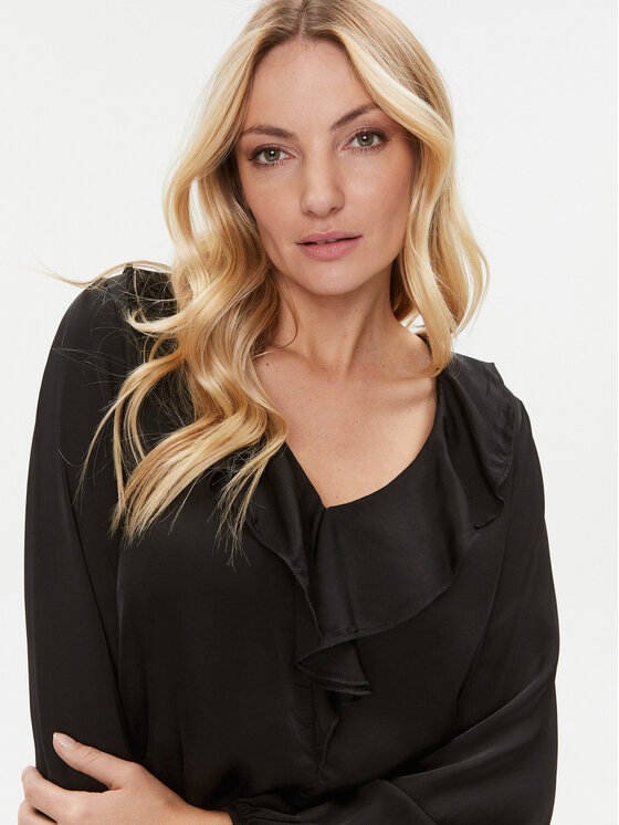 Dixie Dixie Блуза C239Z015A Черен Regular Fit