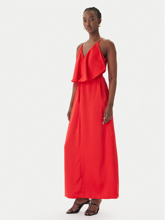 Lola Casademunt by Maite Lola Casademunt by Maite Sommerkleid M2 Concrete Jungle MS2616023 Rot Regular Fit