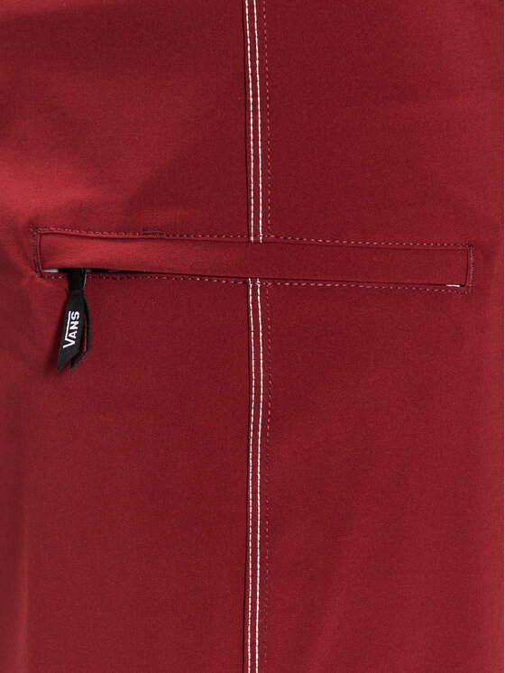 Vans Pantaloncini di tessuto The Daily Solid VN0007XR Rosso Regular Fit Modivo