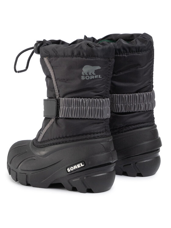 Sorel Sorel Snehule Childrens Flurry NC1695 Čierna