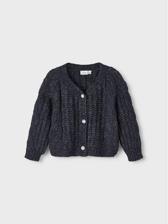 NAME IT NAME IT Strickjacke 13207090 Dunkelblau Regular Fit