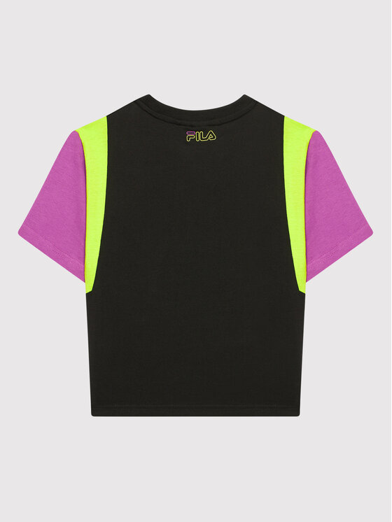 T-shirt Samara Blocked 683419 Nero Regular Fit